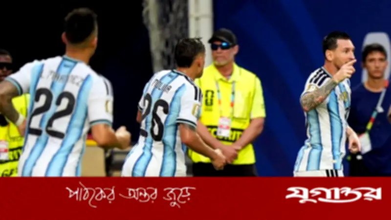 ৫ গোলের থ্রিলারে কেপ ভার্দেকে হারিয়ে শেষ ষোলোয় আর্জেন্টিনা