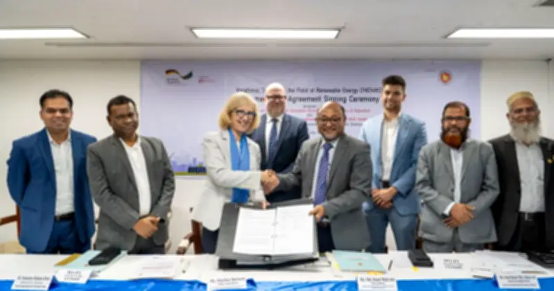 টেকসই জ্বালানি খাতে দক্ষতা উন্নয়নে জার্মানির সাথে চুক্তি স্বাক্ষর