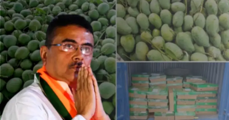 বাংলাদেশ থেকে পশ্চিমবঙ্গের মুখ্যমন্ত্রীকে শুভেচ্ছা উপহার হিসেবে ৫০০ কেজি আম পাঠানো হয়েছে