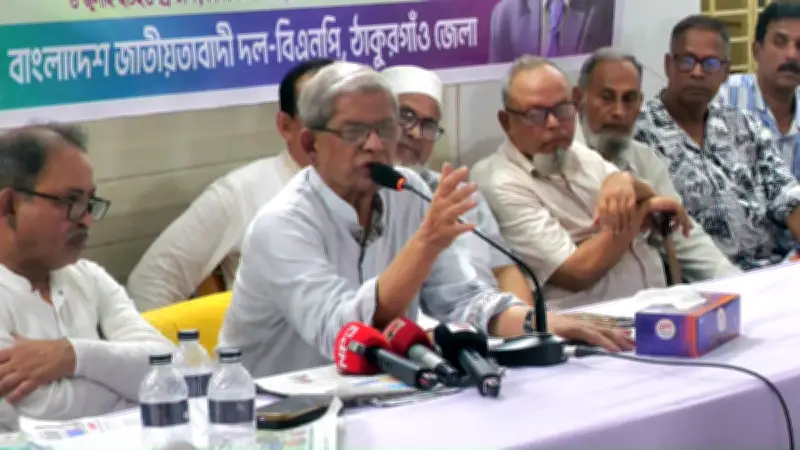 গণতন্ত্রের সাফল্য সংবাদমাধ্যমের ওপর নির্ভরশীল: মির্জা ফখরুল