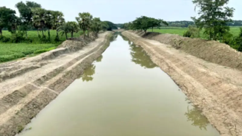মরা খাল থেকে নদী: ভূবনেশ্বর মেঘনায় প্রাণ ফিরে পেল