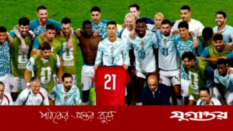 জোতার স্মৃতিতে আবেগঘন রোনালদো, ক্রোয়েশিয়াকে হারিয়ে শেষ ষোলোয় পর্তুগাল