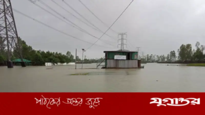 বাঁশখালীতে ভারিবর্ষণ ও পাহাড়ি ঢলে অর্ধলক্ষাধিক মানুষ পানিবন্দি