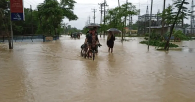 আগামী ৭ দিনে ভারী বৃষ্টি, ৫ জেলায় বন্যার শঙ্কা