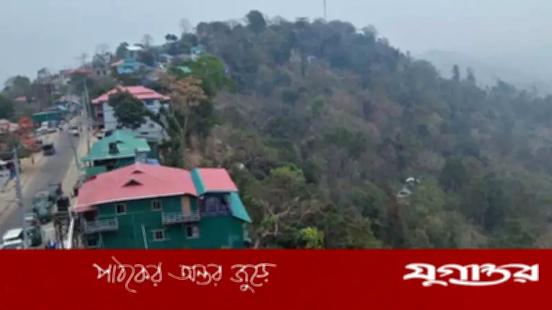 প্রবল বর্ষণে সাজেকে আটকা ৬০০ পর্যটক, পর্যটন কেন্দ্র বন্ধ