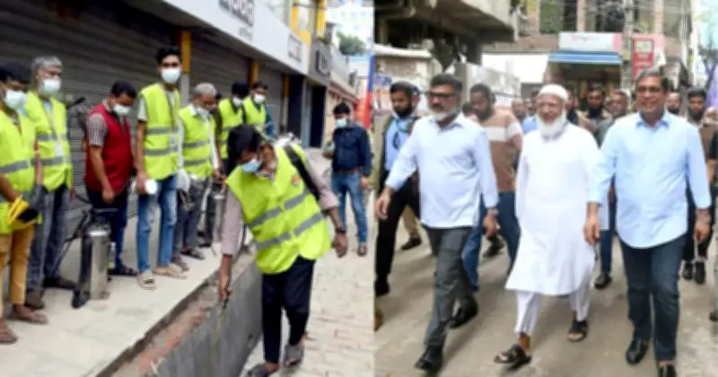প্রধানমন্ত্রীর নির্দেশে ঢাকা-১৫ এলাকার সমস্যা সমাধানে উচ্চপর্যায়ের টিমের পরিদর্শন