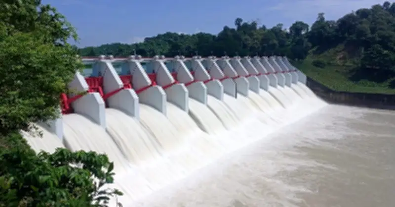 কাপ্তাই হ্রদে পানি বাড়ায় জলবিদ্যুৎ কেন্দ্রের উৎপাদন ১৫০ মেগাওয়াটে পৌঁছেছে