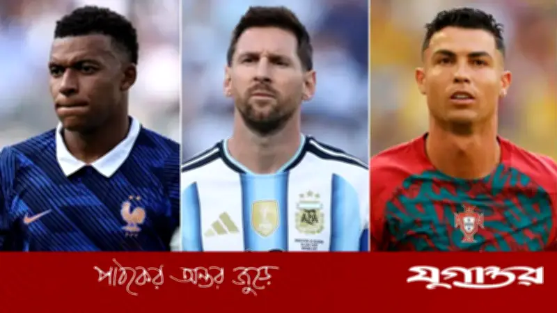 মেসি-রোনালদোর ‘স্বপ্নের ফাইনাল’—এর পথে বাধা এমবাপ্পে!
