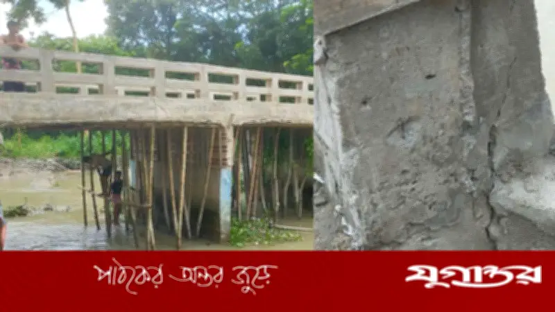 বাউফলে হস্তান্তরের আগেই একাধিক উন্নয়ন প্রকল্পে ফাটল