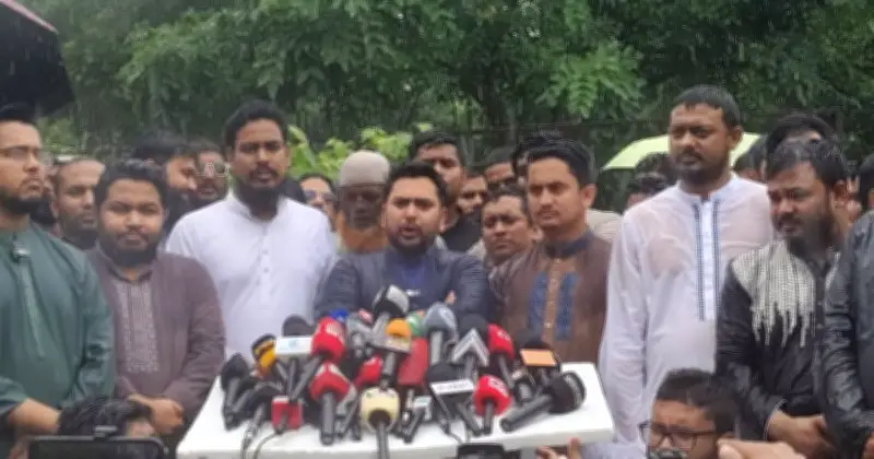জাতীয় নাগরিক পার্টির আহ্বায়ক নাহিদ ইসলামের মন্তব্য: ইনুর সাজা পর্যাপ্ত নয়