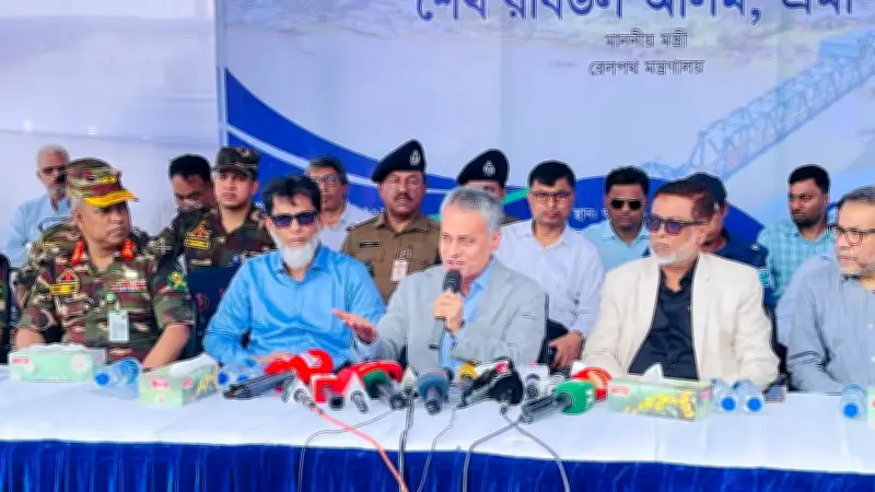 পদ্মা সেতু রেল সংযোগের ভায়াডাক্টের মাটি অপসারণ পরিকল্পিত: রেলমন্ত্রী