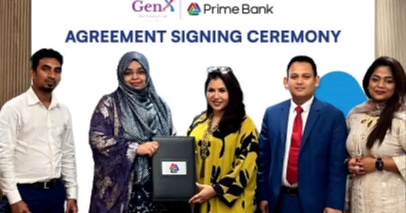 প্রাইম ব্যাংক ও জেনএক্স হেলথের চুক্তি, নীরা গ্রাহকরা পাবেন বিশেষ ছাড়