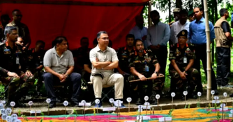 প্রধানমন্ত্রী তারেক রহমানের আকস্মিক সেনা মহড়া পরিদর্শন