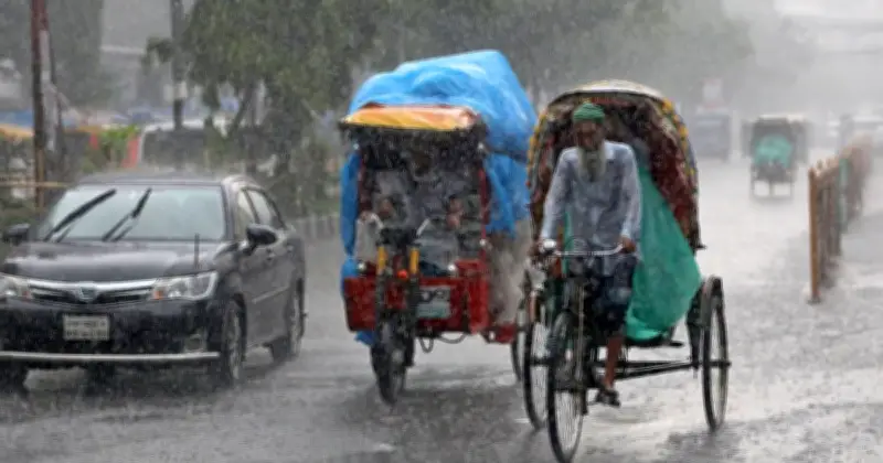 দেশজুড়ে বৃষ্টির প্রবণতা বাড়ছে, আগামী পাঁচ দিন ভারী বর্ষণের সম্ভাবনা
