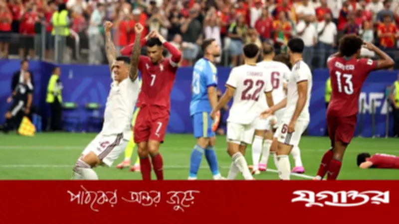 রোনালদোর হৃদয় ভেঙে কোয়ার্টারে স্পেন