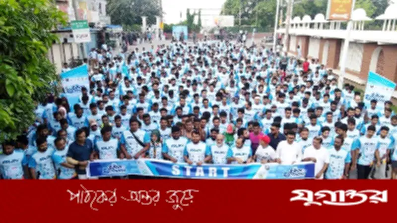 নদী রক্ষায় রাজশাহীতে ‘রান ফর পদ্মা’ মিনি ম্যারাথন অনুষ্ঠিত