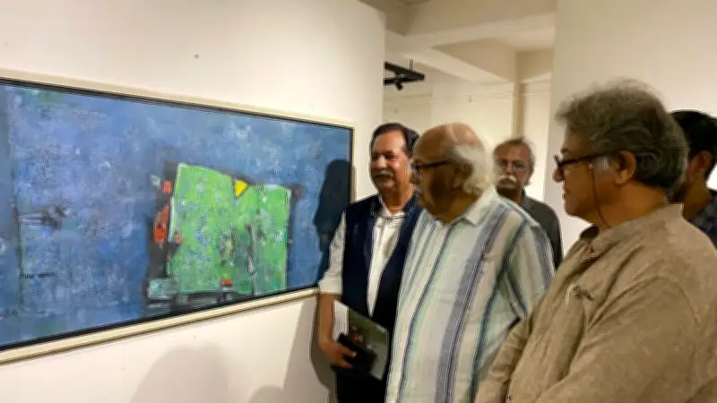সামছুল আলম আজাদের ‘দৃশ্যমান কাঠামো’ প্রদর্শনী উদ্বোধন
