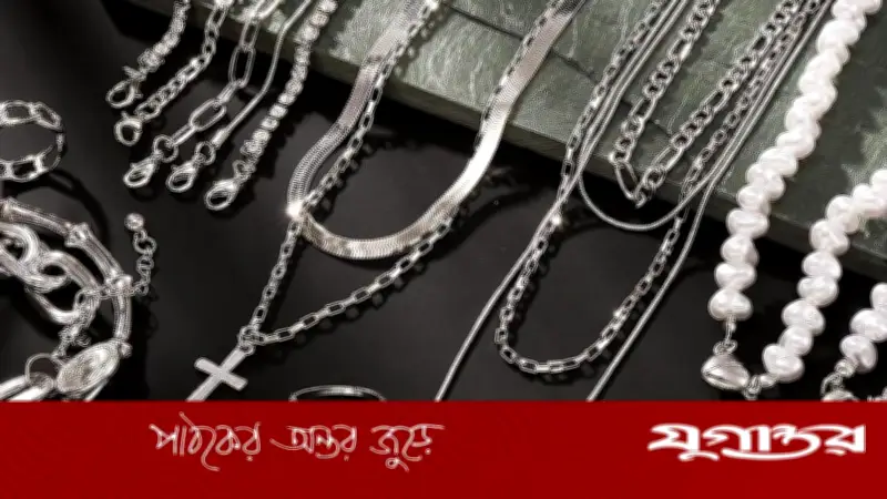 একদিনের ব্যবধানে বাজারে বেড়েছে রুপার দাম, ভরি কত?