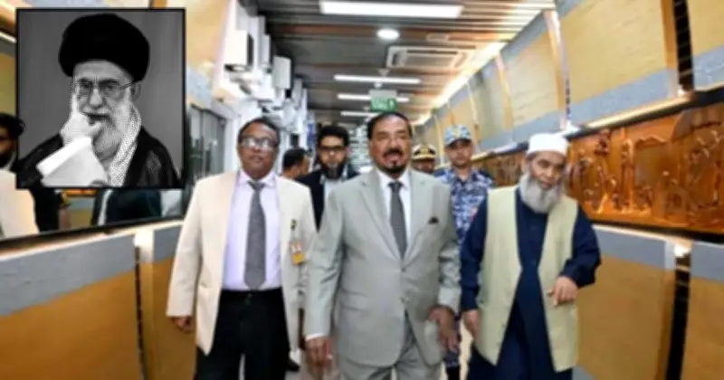 ইরানের নিহত নেতা খামেনির জানাজায় স্পিকার হাফিজ উদ্দিন আহমদ তেহরান গেছেন