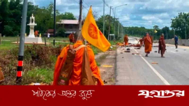 থাইল্যান্ডে শিশুর চালানো পিকআপের ধাক্কায় ৮ ভিক্ষু নিহত
