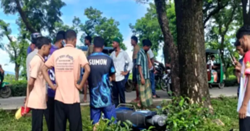 সিলেটে মোটরসাইকেল দুর্ঘটনায় তিন বন্ধুর মৃত্যু
