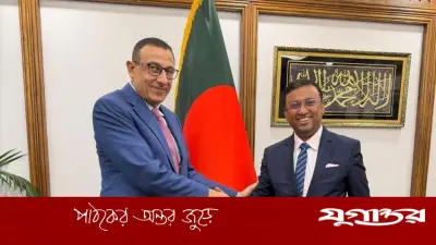 প্রধানমন্ত্রীর পররাষ্ট্র উপদেষ্টার সঙ্গে ফিলিস্তিনের রাষ্ট্রদূতের সাক্ষাৎ