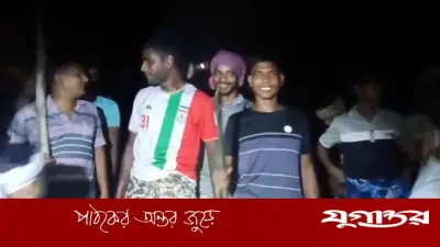 বিএসএফ লাইট বন্ধ, পুশইন আতঙ্কে বিজিবি-গ্রামবাসীর পাহারা চাঁপাইনবাবগঞ্জে