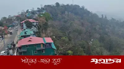 প্রবল বর্ষণে সাজেকে আটকা ৬০০ পর্যটক, পর্যটন কেন্দ্র বন্ধ