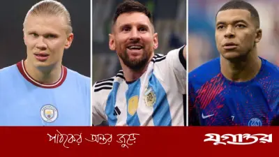 মেসি-এমবাপ্পে-হালান্ডের পায়ে বিশ্বকাপ রেকর্ড
