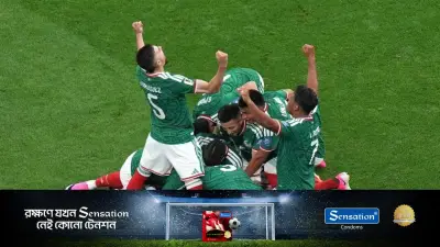 ৪০ বছরের নকআউট অভিশাপ ঘুচিয়ে শেষ ষোলোয় মেক্সিকো