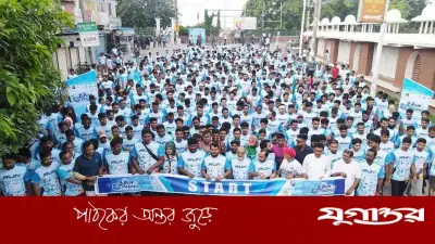 নদী রক্ষায় রাজশাহীতে ‘রান ফর পদ্মা’ মিনি ম্যারাথন অনুষ্ঠিত