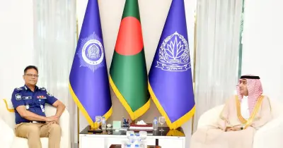 সৌদি রাষ্ট্রদূতের পুলিশ সক্ষমতা বৃদ্ধিতে সহযোগিতার আগ্রহ