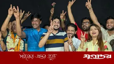 চলচ্চিত্র শিল্পী সমিতির সভাপতি শিবা শানু, সম্পাদক জয় চৌধুরী