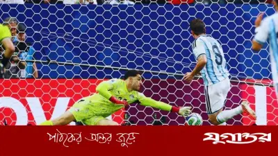 প্রথমার্ধে একাই আর্জেন্টিনাকে রুখে দিলেন শোবেইর