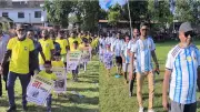 সচেতনতার বার্তা দিতে ব্রাজিল-আর্জেন্টিনা প্রীতি ফুটবল