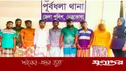 অশ্লীল ভিডিও ধারণ ও প্রচার: নেত্রকোনায় ৮ আটক, মামলা দায়ের