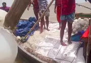ভোলায় সারবোঝাই বাল্কহেড আটকের ঘটনায় রহস্য, টাকা ও সার ছিনিয়ে নেওয়ার অভিযোগ