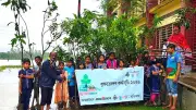 কুড়িগ্রাম বন্ধুসভার উদ্যোগে শিক্ষার্থীদের মাঝে ৭০০ গাছের চারা বিতরণ