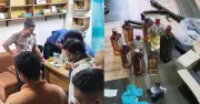 জামালপুরে সাবেক আইন কর্মকর্তার কার্যালয় থেকে অস্ত্র-মদ উদ্ধার