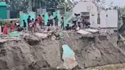 নদীভাঙনে বিপর্যস্ত দৌলতপুর, আশ্রয়হীন শত শত পরিবার